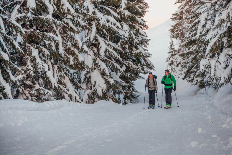 Skitour aufs Dreilaendereck Region Villach Tourismus GmbH infrastil