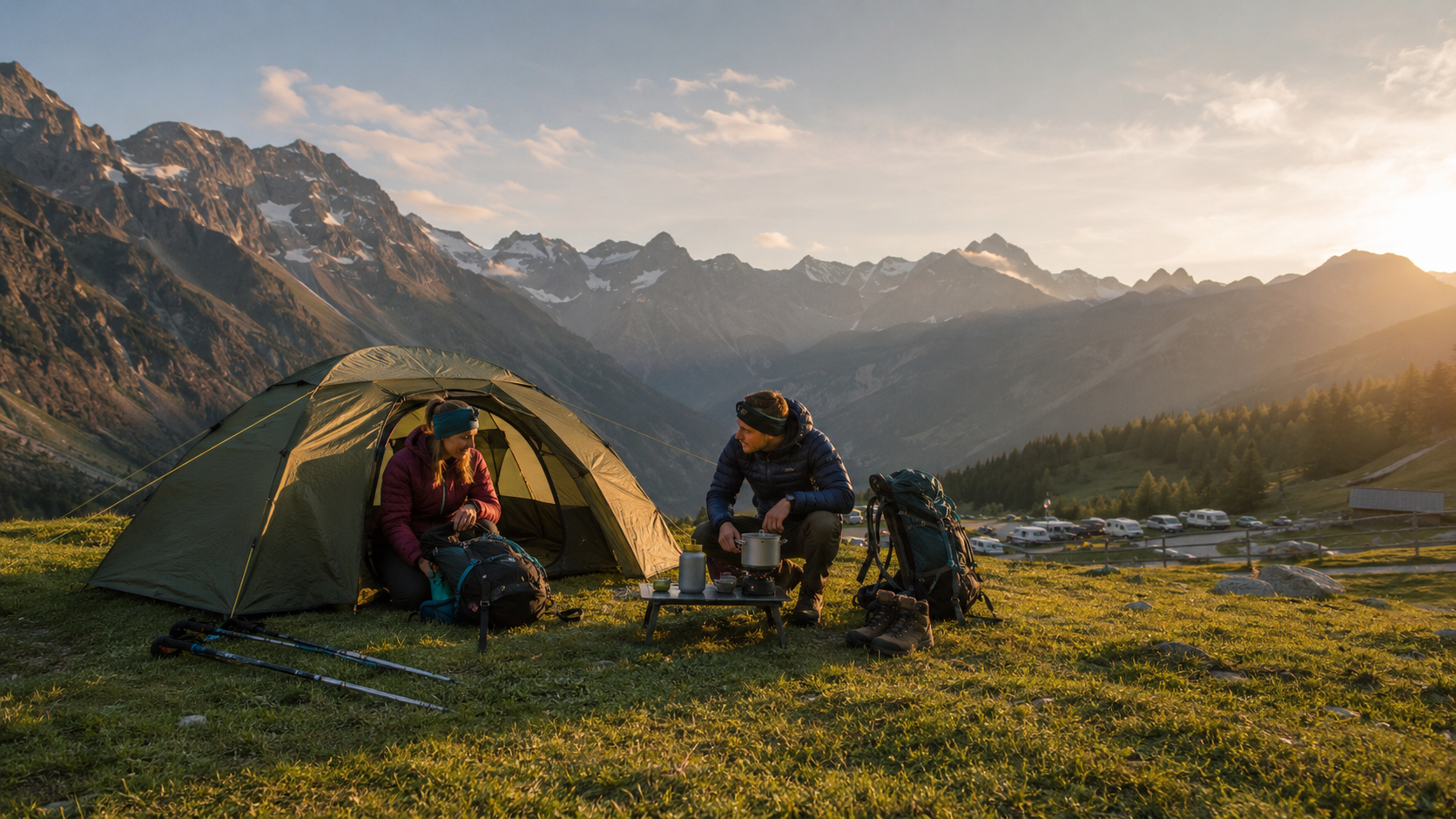 Camping beim Wandern in Oesterreich: Tipps und beste Plaetze