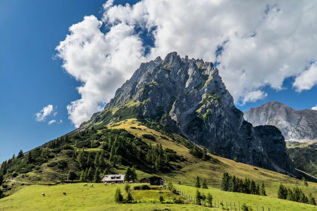 Das Hochkönigmassiv im Salzburger Land