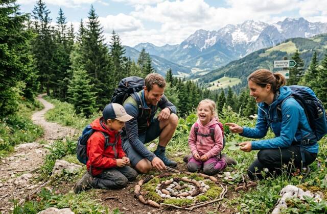 Naturspiele beim Wandern: 15 Ideen fuer die ganze Familie