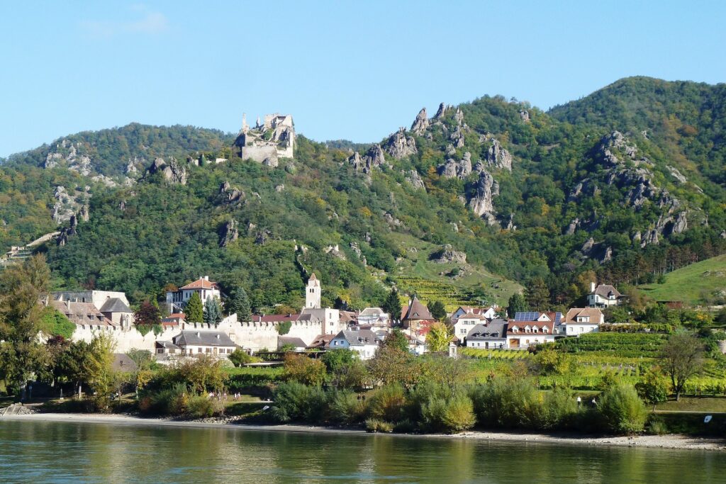 Die Wachau an der Donau in Niederösterreich