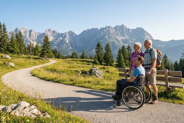 Barrierefreie Wanderwege in Österreich