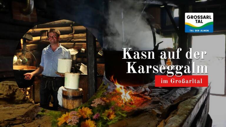 Vorschaubild: Käsen auf der Karseggalm