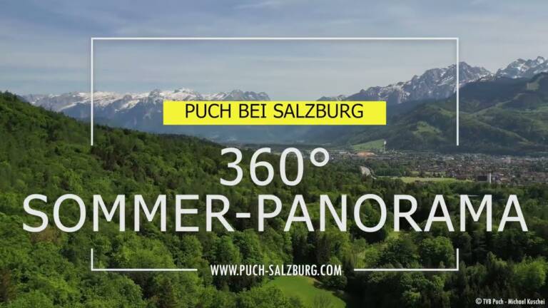 Vorschaubild: Puch bei Salzburg: 360° Sommer-Panorama