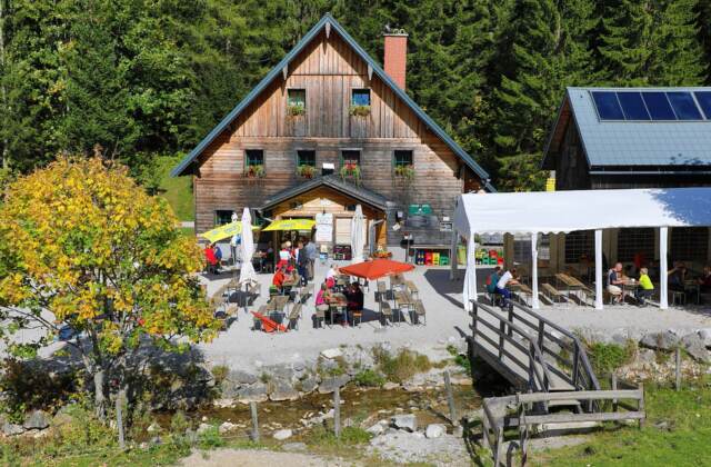 Bosruckhütte, 1043 m Seehöhe, Ennstaler Alpen