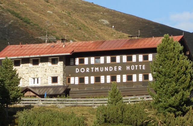 Dortmunder Hütte, 1950 m Seehöhe, Stubaier Alpen