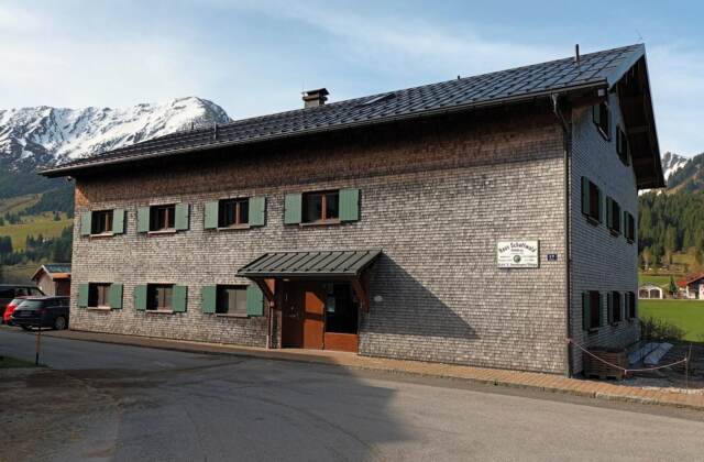 Haus Schattwald, 1100 m Seehöhe, Tannheimer Berge