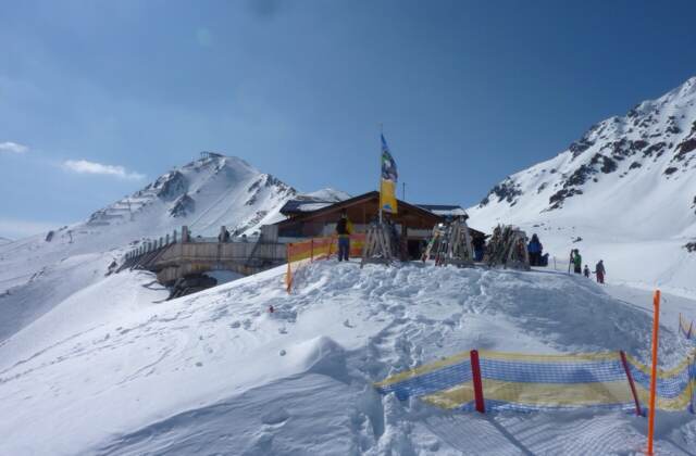 Hexenseehütte, 2588 m Seehöhe