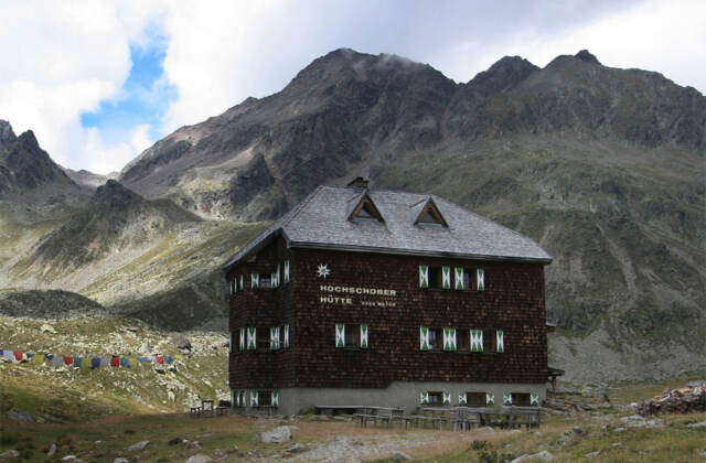 Hochschoberhütte, 2322 m Seehöhe, Schobergruppe