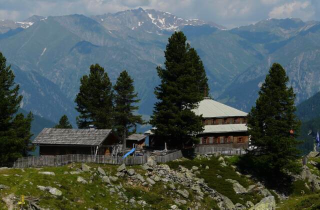 Hohenzollernhaus, 2123 m Seehöhe, Ötztaler Alpen