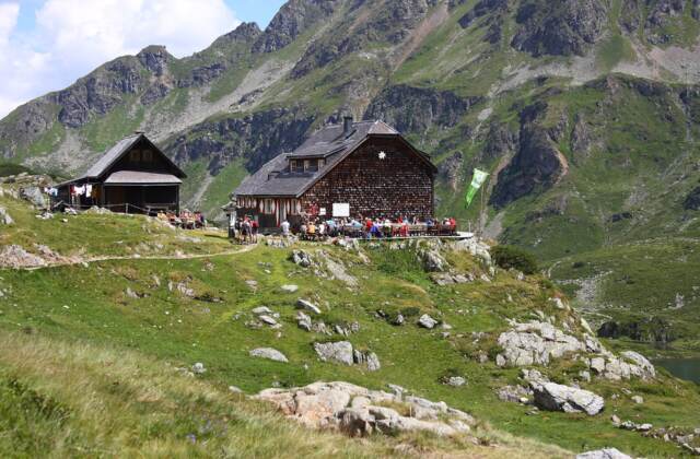 Ignaz-Mattis-Hütte, 1986 m Seehöhe, Schladminger Tauern