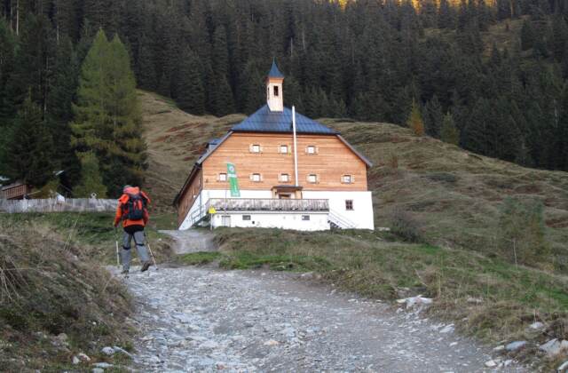 Kelchalm Bochumer Hütte, 1420 m Seehöhe, Kitzbüheler Alpen