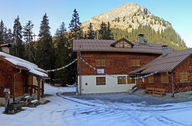 Konstanzer Hütte, 1688 m Seehöhe, Verwall