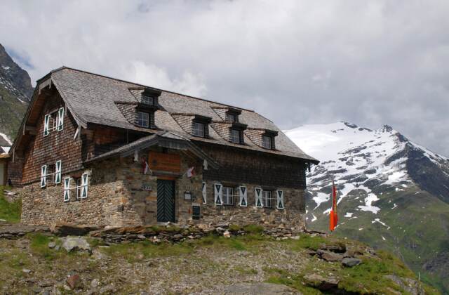 Naturfreundehaus Neubau, 2175 m Seehöhe, Goldberggruppe
