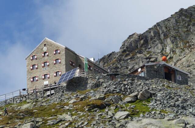Neue Prager Hütte, 2796 m Seehöhe, Venedigergruppe
