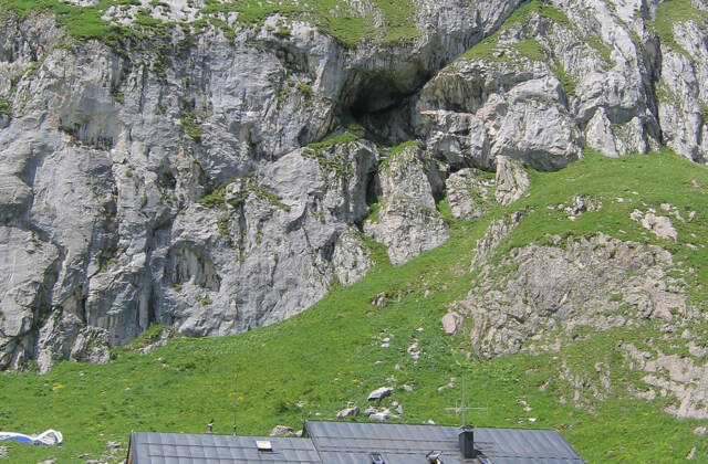Ravensburger Hütte, 1948 m Seehöhe, Lechquellengebirge