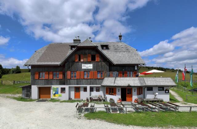 Roseggerhaus, 1588 m Seehöhe