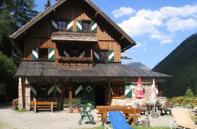 Rotgüldenseehütte, 1740 m Seehöhe