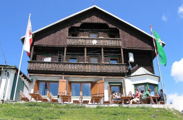 Solsteinhaus, 1828 m Seehöhe, Karwendel