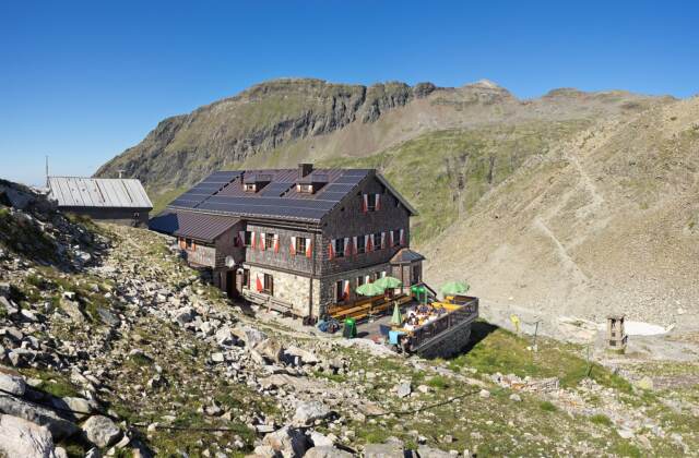 St. Pöltner Hütte, 2481 m Seehöhe, Granatspitzgruppe