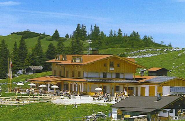 Straubinger Haus, 1558 m Seehöhe, Chiemgauer Alpen