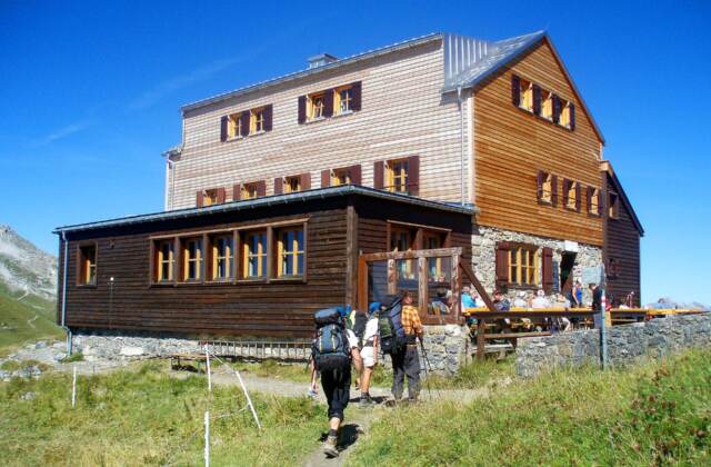 Stuttgarter Hütte, 2310 m Seehöhe