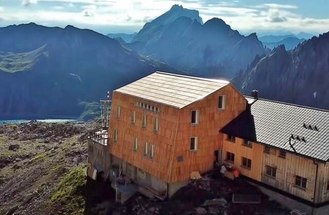 Totalphütte, 2381 m Seehöhe, Rätikon
