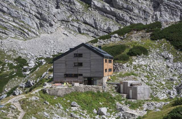 Welser Hütte, 1725 m Seehöhe, Totes Gebirge