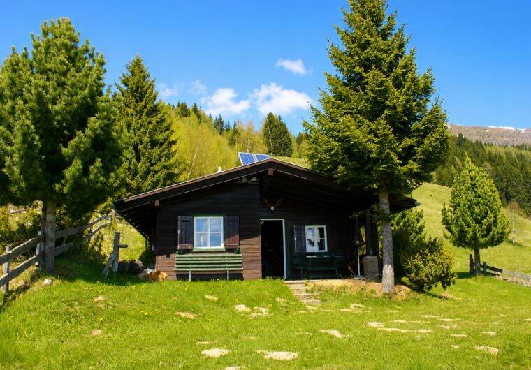 Hütte in Seeboden für 3 Personen