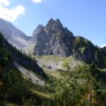Sarotlahörner und Wildberg im Sarotlatal bei Brand
