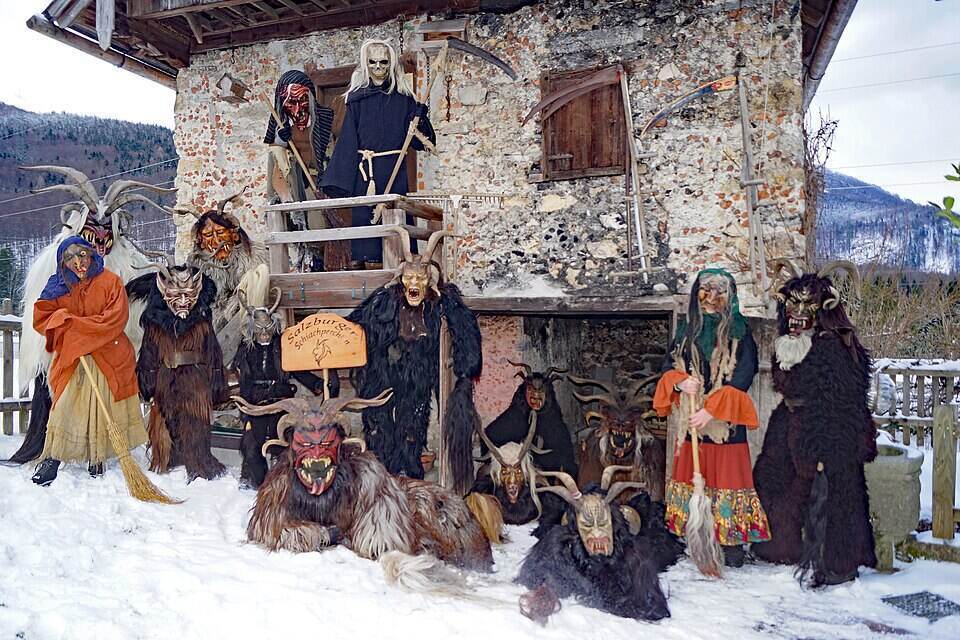 Die Salzburger Schiachpercht'n und Krampusse